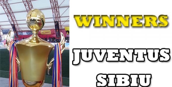 Juventus Sibiu este castigatoarea Supercupei Romaniei la Minifotbal - 2013 !